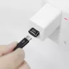 Adaptador conversor Baseus ficha USB para conector fêmea USB-C preto