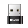 Adaptador conversor Baseus ficha USB para conector fêmea USB-C preto