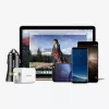 Adaptador conversor Baseus ficha USB para conector fêmea USB-C preto