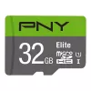 Cartão MicroSDHC PNY Elite 32 GB Class 10 UHS-I P-SDU32GU185GW-GE