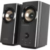 CREATIVE T60 2.0 Altifalantes compactos Hi-Fi para secretária com diálogo claro e surround através do Sound Blaster SmartComms Kit, áudio USB-C, entradas para microfone e headset B