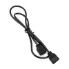 Cabo de extensão ARGB 3 pinos 50 cm — Kolink, 5V, preto