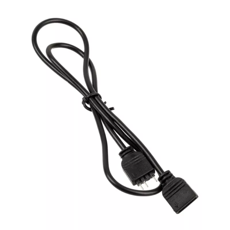Cabo de extensão ARGB 3 pinos 50 cm — Kolink, 5V, preto
