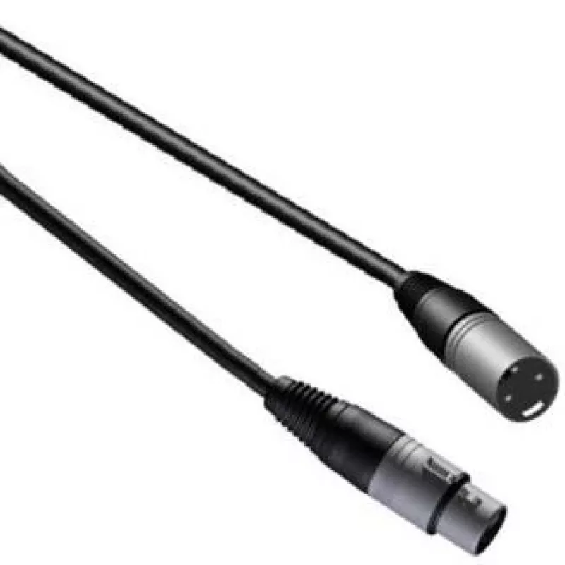CABO XLR MACHO-XLR FÊMEA 0,5 M
