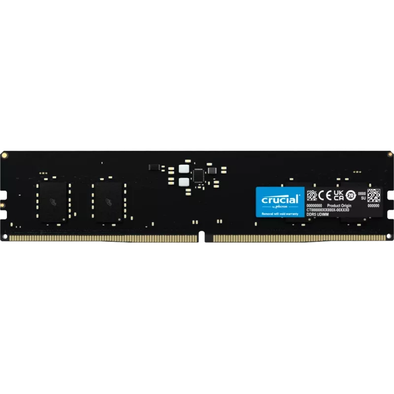 Crucial CT8G48C40U5 Módulo de memória 8 GB 1 x 8 GB DDR5 4800 MT/s