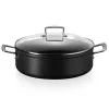 Sauté antiaderente reforçada Le Creuset com tampa de vidro 28 cm
