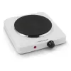 Esperanza EKH002W Pinatubo placa de cozinha elétrica de uma zona com prato selado, 1500 W, Ø18,5 cm, branca