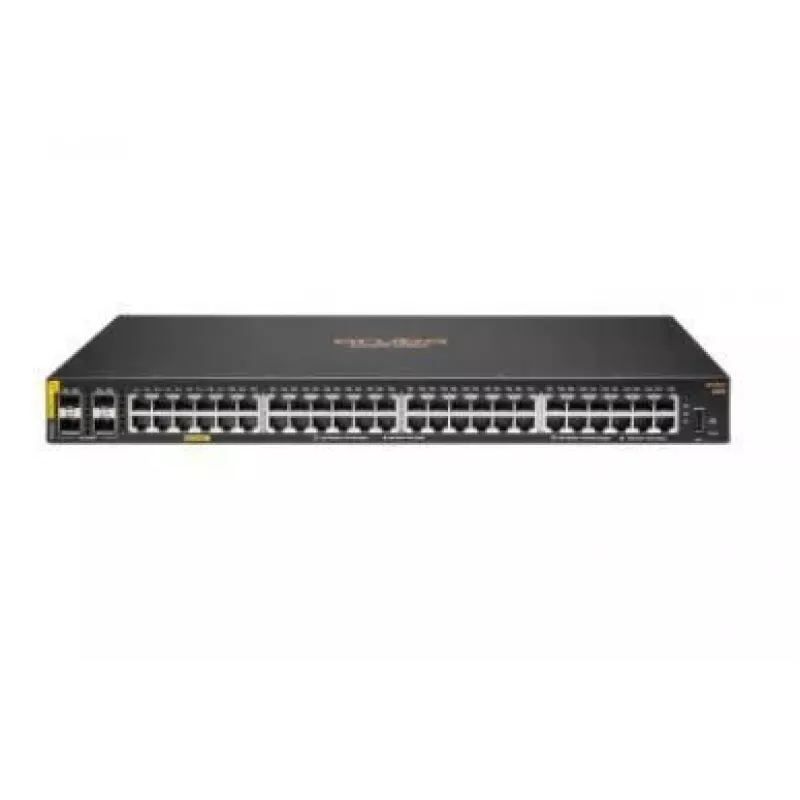 Switch HPE Aruba Networking CX 6000 48G Class4 PoE 4SFP 370W Managed L3 Gigabit Ethernet (10/100/1000) Power over Ethernet (PoE) 1U