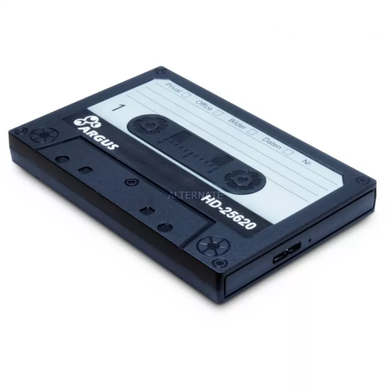 Caixa para HDD Inter-Tech HD-25620 preto-branco 2,5 polegadas