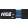 Pen drive PATRIOT Supersonic Rage Lite 64 GB USB Type-A 3.2 Gen 1, mecanismo deslizante, resistente a choques