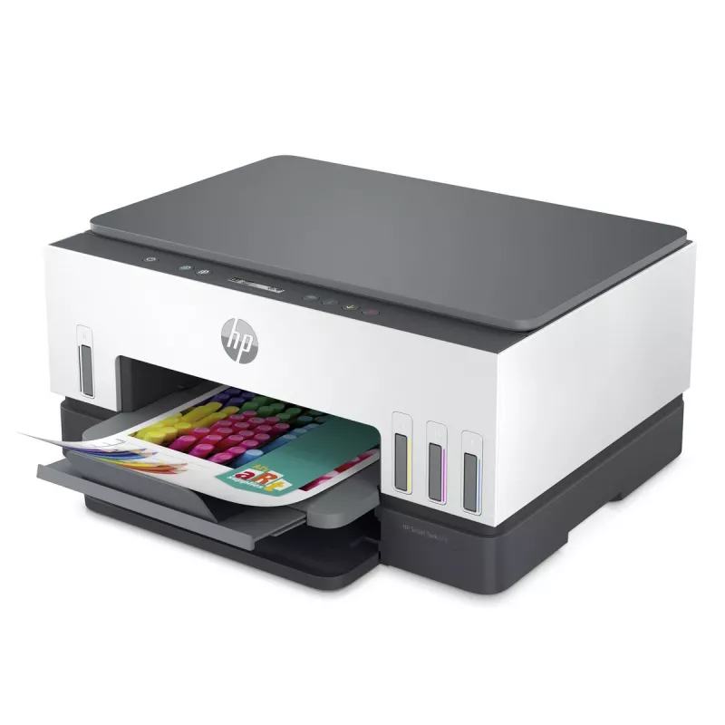 Impressora multifunções HP Smart Tank 670 — Thermal Inkjet, cor, A4, Wi‑Fi/Bluetooth, duplex, 4800x1200 DPI