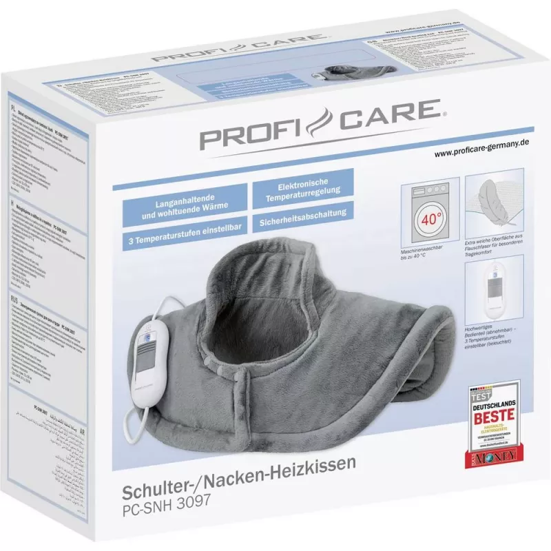 Colar de aquecimento para ombros/pescoço ProfiCare PC-SNH 3097 cinzento