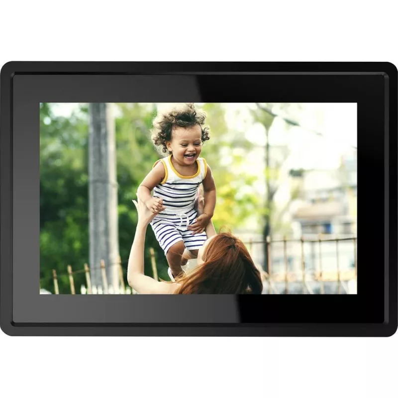 Denver PFF-1021BLACK moldura digital preta 25,6 cm (10,1 polegadas) ecrã tátil Wi-Fi