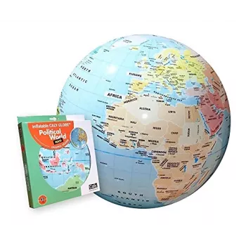 Globo Caly MG DYSTRYBUCJA modelo C009 — mundo político, 42 cm de diâmetro