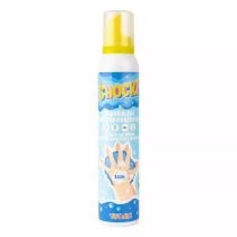 Slime Tuban SHOCK! FOAM-GEL MULTISSENSORIAL ICE 200 ml azul