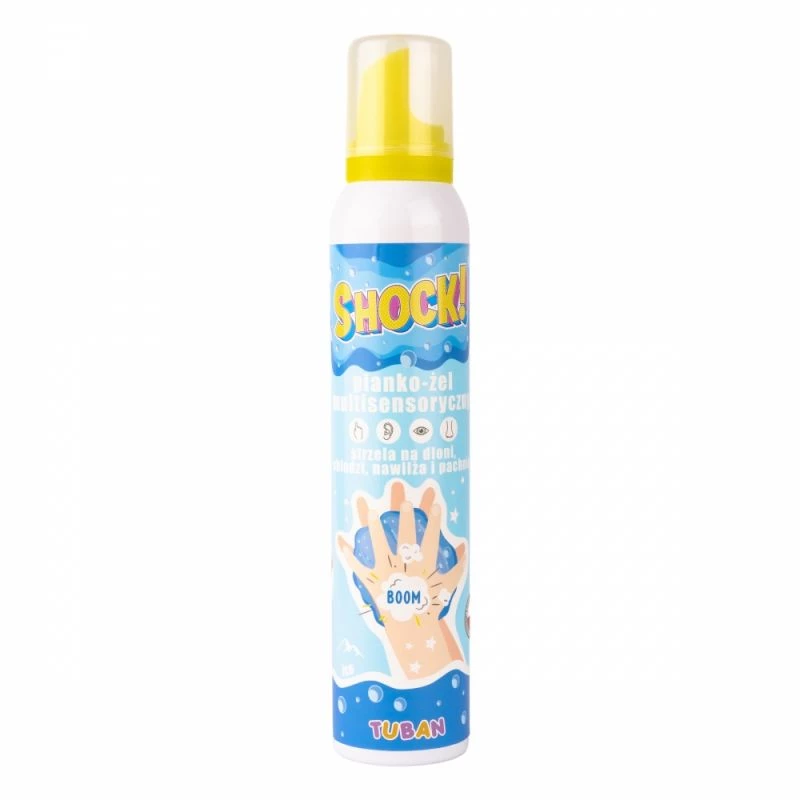Slime Tuban SHOCK! FOAM-GEL MULTISSENSORIAL ICE 200 ml azul