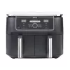 Fritadeira de ar quente Ninja AF400EU dupla 9,5 L autónoma 2470 W fritadeira de ar quente preta