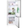 Amica FK244.4X(E) frigorífico combinado de instalação livre, congelador em baixo, frigorífico de 153 l, congelador de 52 l, FrostControl, classe energética E