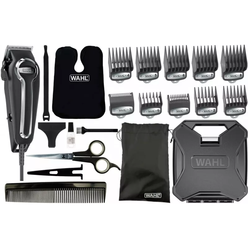 Máquina de cortar cabelo Wahl Elite Pro Preto 11 1mm a 2,5cm AC 230V