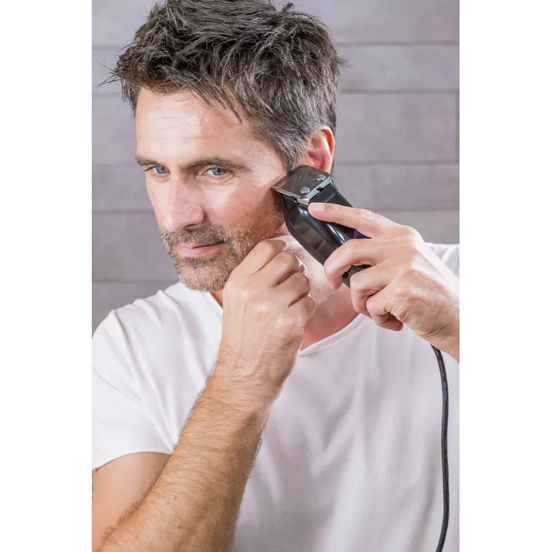Máquina de cortar cabelo Wahl Elite Pro Preto 11 1mm a 2,5cm AC 230V