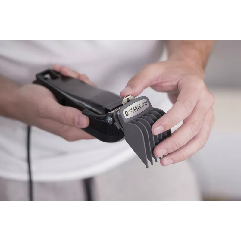 Máquina de cortar cabelo Wahl Elite Pro Preto 11 1mm a 2,5cm AC 230V