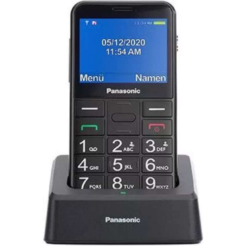 Telemóvel para seniores KX-TU155 preto