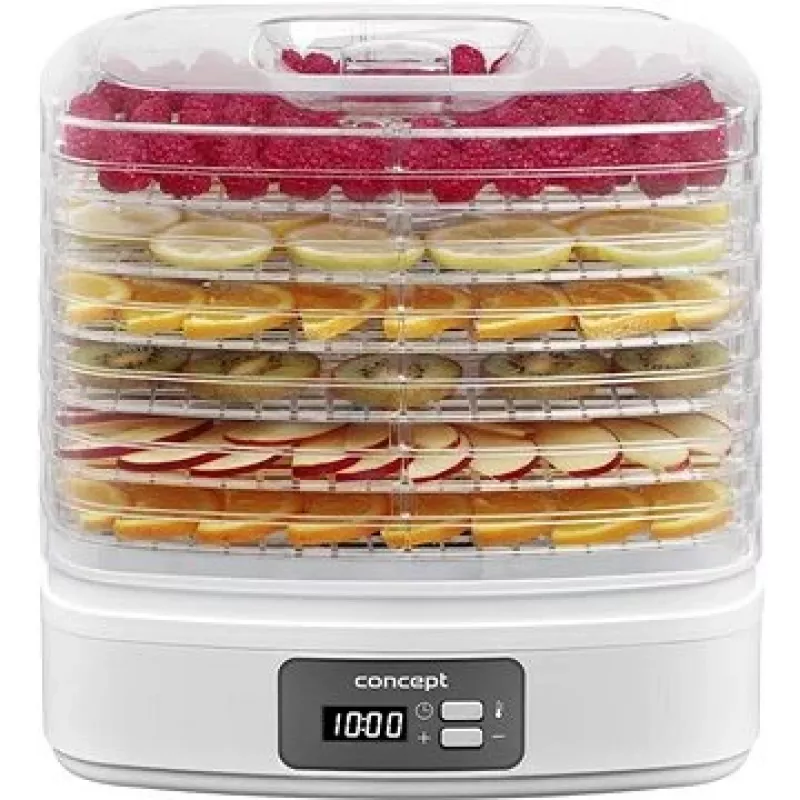 Desidratador de alimentos Concept Solution SO2080, 260 W, branco, diâmetro do tabuleiro 25 cm
