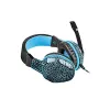 Auscultadores para gamers Fury Hellcat iluminação LED