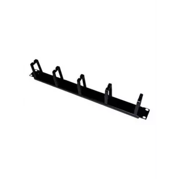 Alantec PK009 Organizador de cabos Suporte de parede para cabos Preto 1 unid.