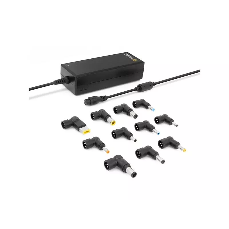 Fonte de alimentação universal para portátil de 90 W, conjunto com 11 fichas
