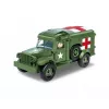 Brinquedo de construção Cobi Dodge WC-54 ambulância modelo 2257 escala 1:35 kit