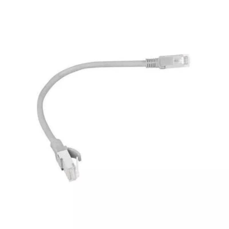 Cabo de rede LANBERG Cat6 U/UTP RJ-45 PCU6-10CC-0100-S, 1 m, cinzento