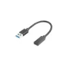 Cabo USB Lanberg AD-UC-UA-03 USB 3.2 Gen 1 0,15 m