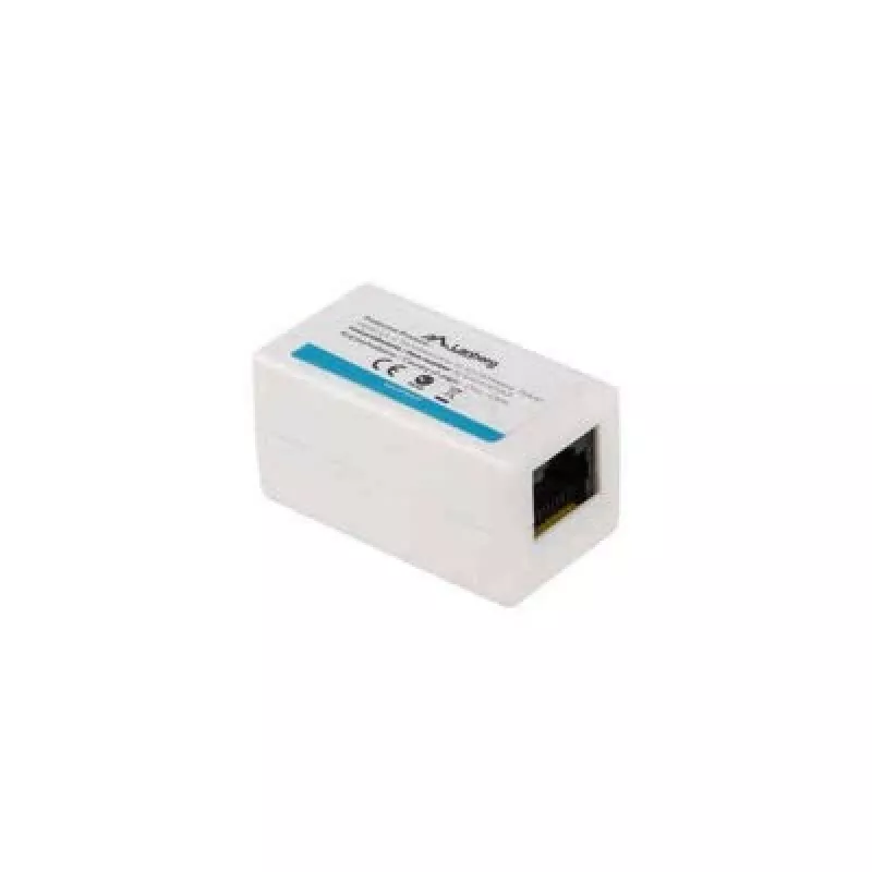 Lanberg AD-RJ45-RJ45-OU6 acoplador RJ45 Cat.6 UTP, branco