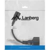 Cabo de alimentação Lanberg CA-C14E-10CC-0018-BK preto 0,18 m conector macho C14 (CA-C14E-10CC-0018-BK)