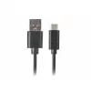 Cabo USB-A para USB-C LANBERG CA-USBO-20CU-0018-BK — USB 2.0, 1,8 m, preto