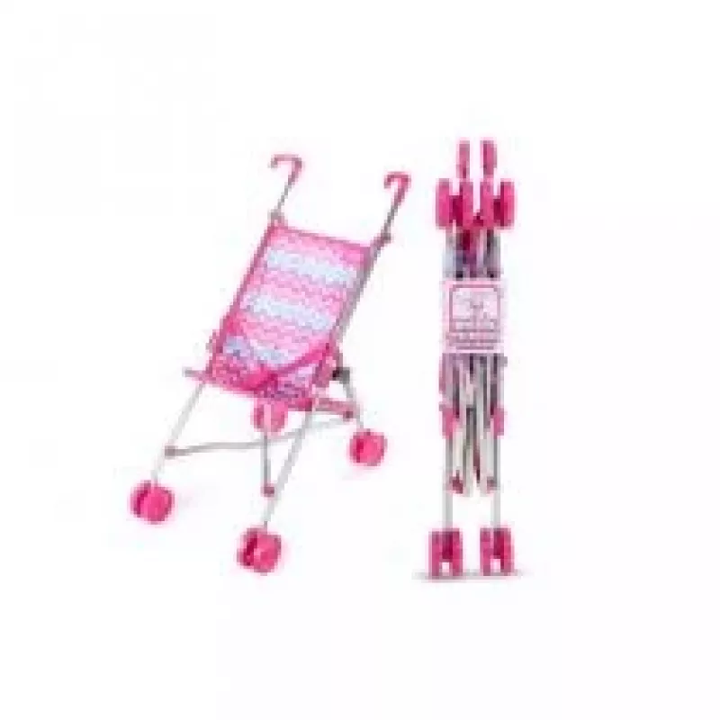 Carrinho de bonecas Artyk 122781 – design leve e dobrável para bonecas de brincar