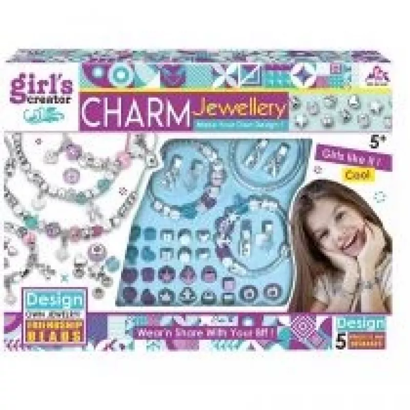 Conjunto de criação de pulseiras Ascato 116105 com contas e ferramentas para a criação de joias