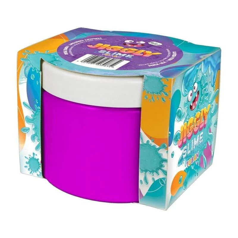 TUBAN Jiggly Slime violeta perolado 500 g TU3590 – massa tátil
