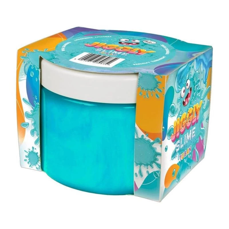 Slime TUBAN TU3593 pérola turquesa, lata de 500 g – massa sensorial