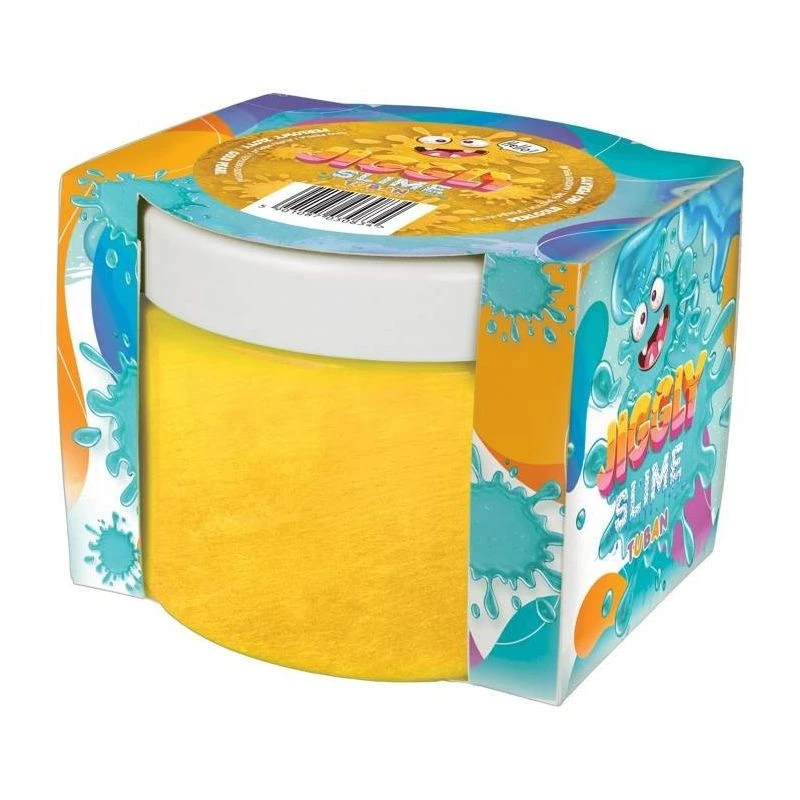 TUBAN Jiggly Slime dourado pérola 500 g TU3596 — slime sensorial para brincar e aliviar o stress