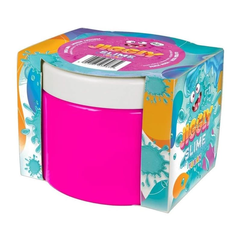 Slime TUBAN Jiggly Slime rosa madrepérola 500 g TU3599 — brinquedo tátil para crianças