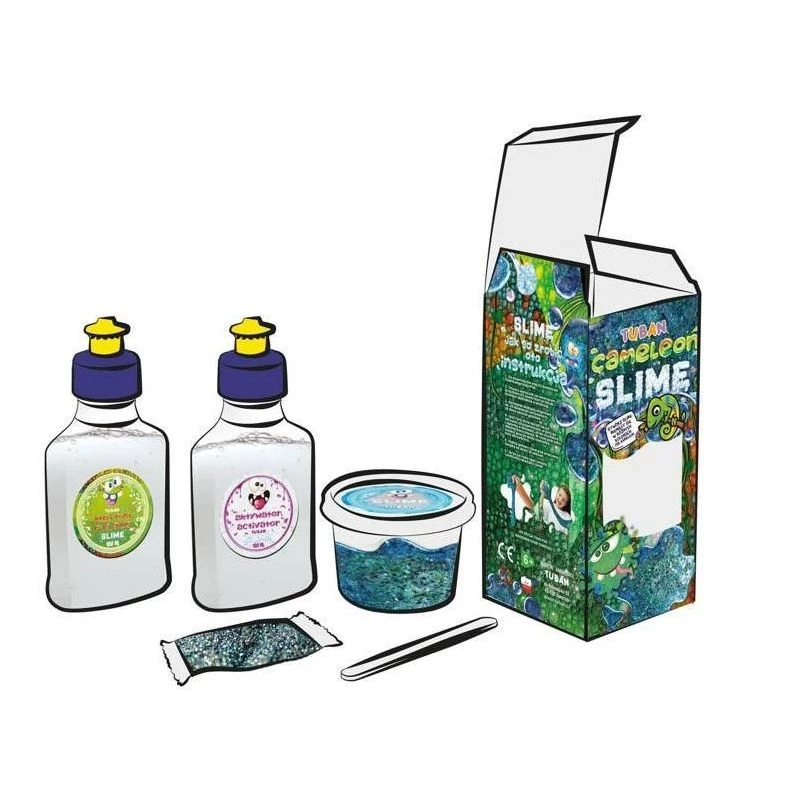 Conjunto Slime DIY - Chameleon