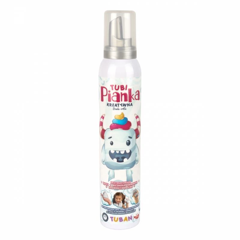 Brinquedo espuma de banho Tuban TUBI FOAM WHITE 200 ml