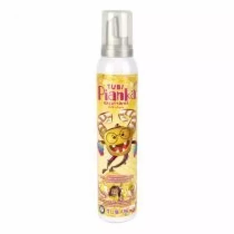 Brinquedo espuma de banho Tuban TUBI FOAM amarelo 200 ml