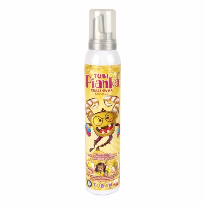 Brinquedo espuma de banho Tuban TUBI FOAM amarelo 200 ml