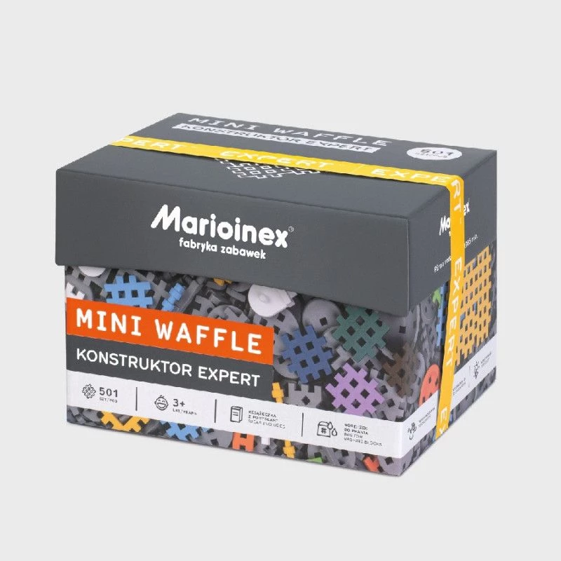 Marioinex Mini Waffle blocos de construção Constructor Expert, 501 peças