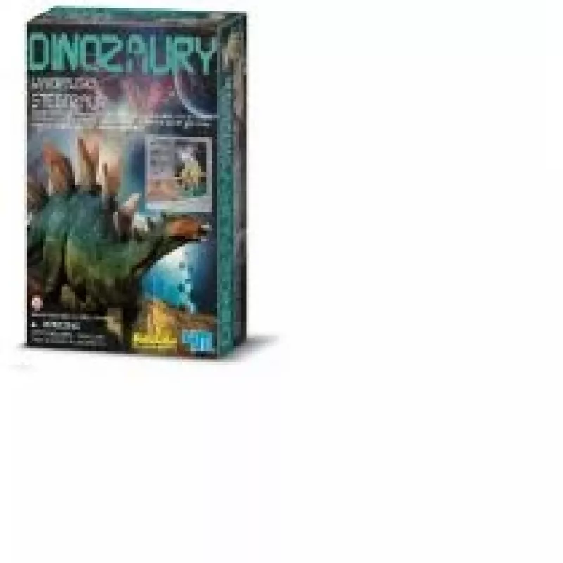 4M Kit científico de escavação de Stegosaurus, idade 8+