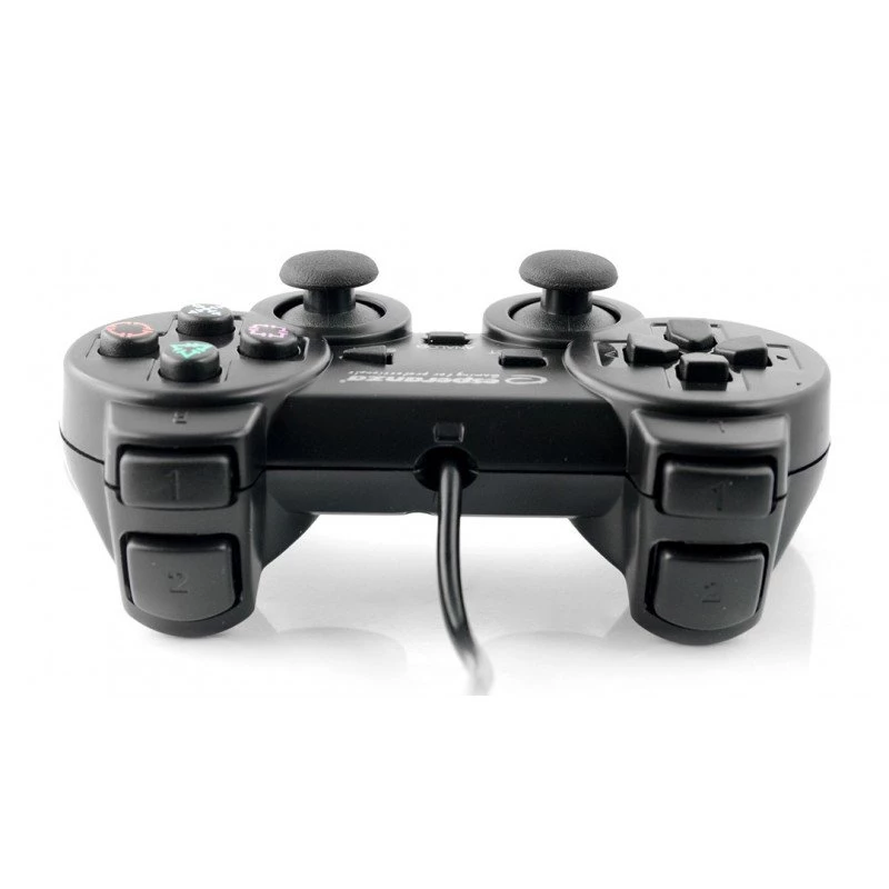 Comando de jogos Esperanza EGG107K gamepad PC, PlayStation 3 analógico / digital USB 2.0 preto
