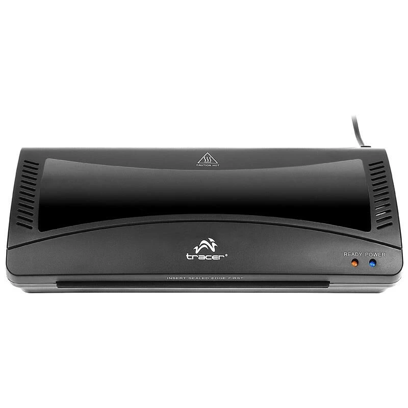 Plastificadora Tracer TRL-A4 Frio/Quente 300 mm/min Preto